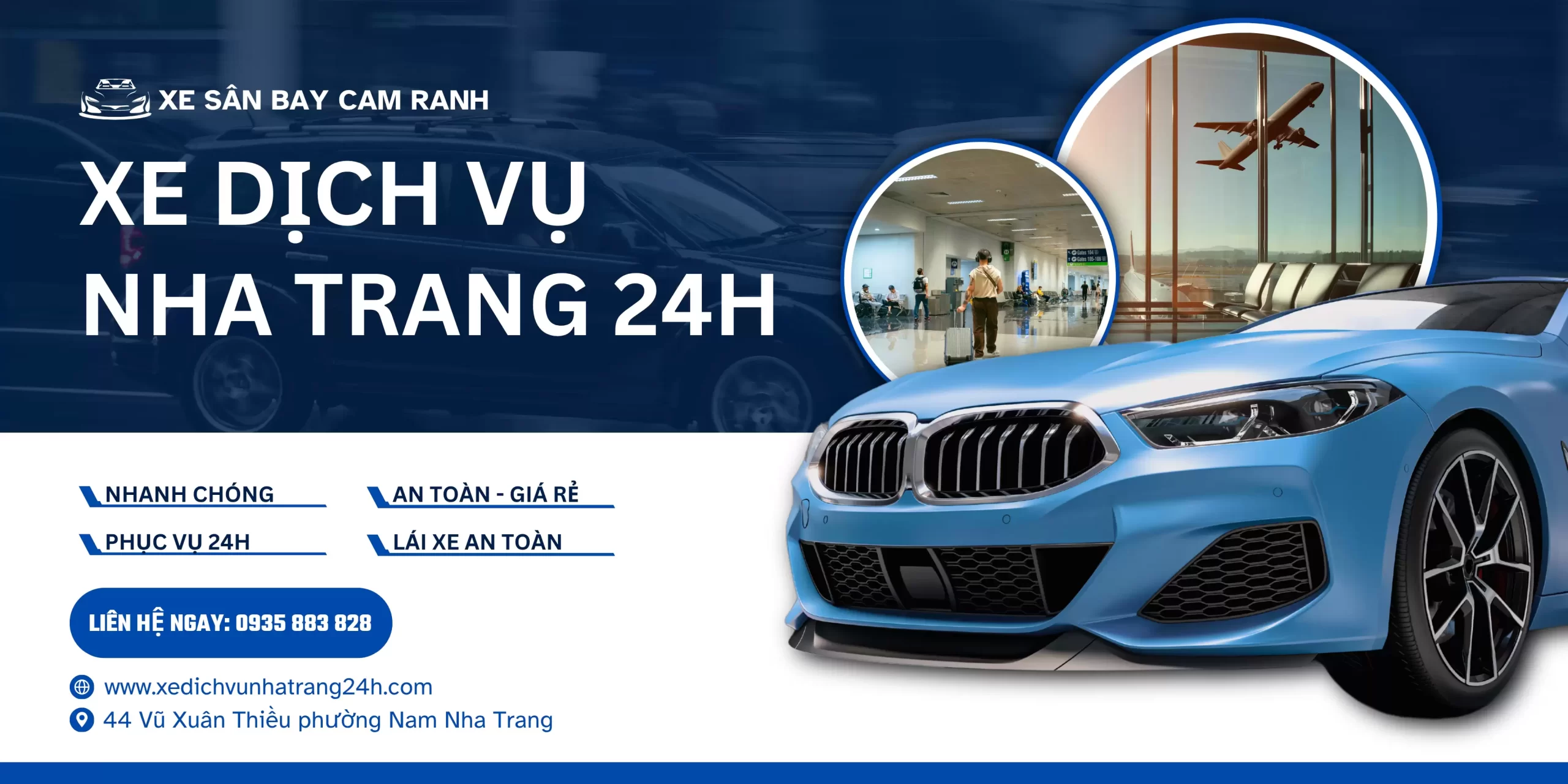 Xe dịch vụ Nha Trang 24H
