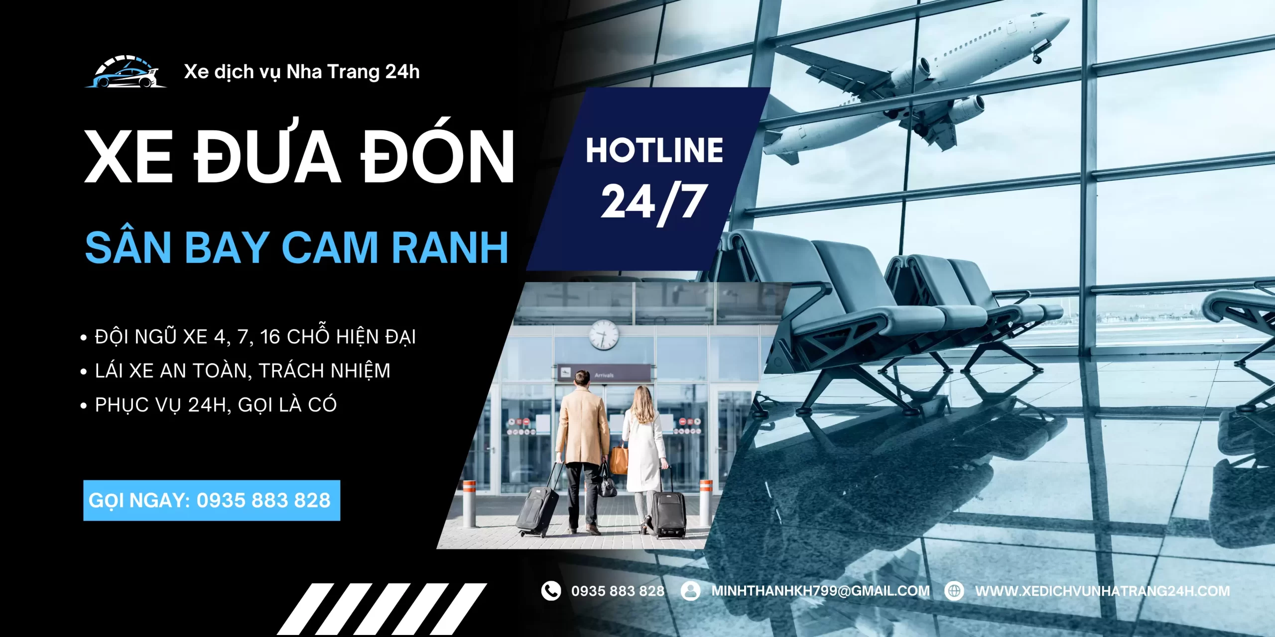 Xe dịch vụ Nha Trang 24H